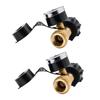 2Pcs Propane Tanks Gauge Level Indicator Solid Brass Leak Detector Gas Level Indicator Universals Gas Pressure Meter