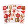 Sealing Packaging Candy Advent Calendar Number Stickers Adhesive Label Christmas Paper Sticker