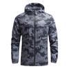 Men's Spring and Autumn Mountaineering Jacket Lightweight Casual Hooded Quick-Drying Outdoor Sports Jacket