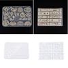 Earring Resin Molds Pendants Molds Casting Silicone Molds DIY Handcraft Jewelry Keychain Making Tool