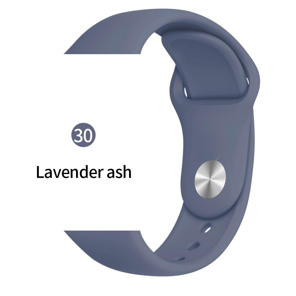 Мягкий спортивный силиконовый ремешок для часов Apple 4 3 2 1 38 мм 42 мм дышащий браслет для Iwatch Series 5 6 SE 40 мм 44 мм ремешок