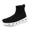 Мода Модные повседневные нескользящие высокие мужские туфли для отдыха на открытом воздухе кроссовки с крупной сеткой легкие дышащие кроссовки для ходьбы мужские ботинки