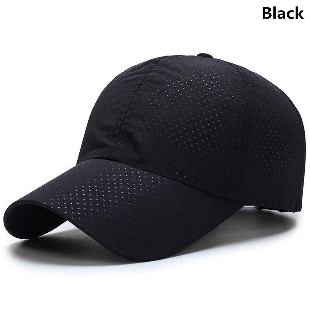 Fashion Hiking Camping Quick Dry Sun Hat Baseball Cap Breathable Golf Tennis Cap