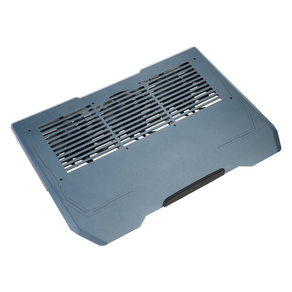 Алюминиевая охлаждающая подставка для ноутбука, светодиодные игровые кулеры для ноутбуков, тихие вентиляторы для ноутбуков, высокая подставка с портом USB/USB C