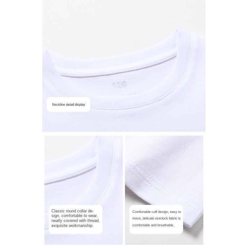 Летняя детская футболка с принтом животных и кошек, футболка с короткими рукавами для мальчиков, топы для девочек, футболка для подростков, детская одежда