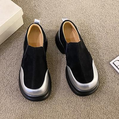 Женская обувь, распродажа, лоферы, женские туфли на высоком каблуке, классические туфли для офиса, женские туфли с круглым носком, средний каблук, туфли без застежек, женские