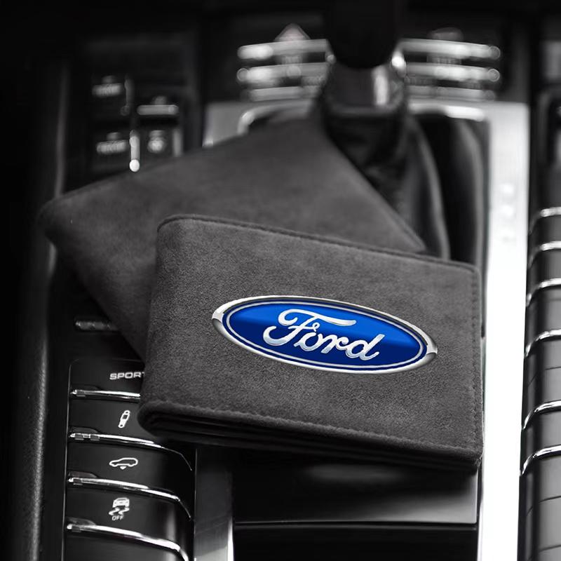 Обложка для водительского удостоверения автомобиля Замшевая Антимеховая Документы для вождения автомобиля Для Ford Fiesta MK7 Mondeo MK4 ST Focus MK1 MK2 MK3 Focus 2 3 4