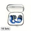 HUAK 1Pair Sleeping Ear Plugs Noise Reduction Tapones Oido Ruido Soft Oordopjes Earplug Waterproof Tapones Para Dormir Earplugs