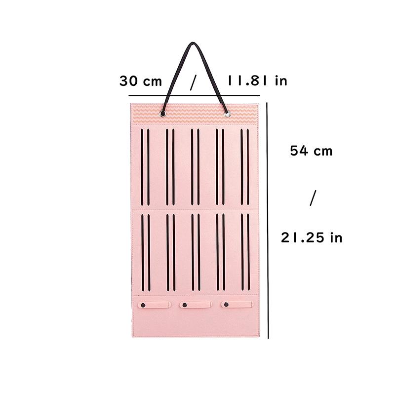 Дисплей для хранения аксессуаров для волос для детей с крючком для бантов для волос, большой вместительный держатель для заколок для волос, вешалка-органайзер
