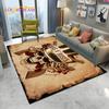 3D Hard Rock Band Guns N Roses Sign Carpet Rug для дома, гостиной, спальни, дивана, коврика для двери, детский коврик, нескользящий напольный коврик