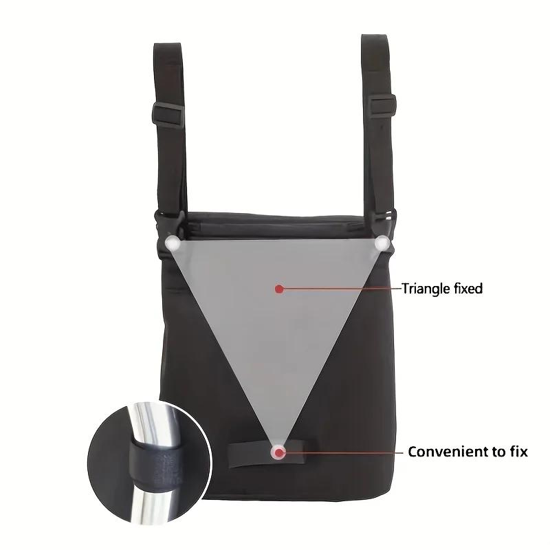 Сумка на руль из ткани Оксфорд большой вместимости, съемная сумка для хранения, подходит для мотоциклов и электромобилей