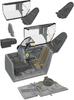 Eduard Brassin Cockpit Plastic Model Parts EDU648953 1/48 Bf109G-6/AS (for Eduard)