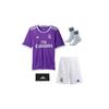 Комплект из 4 детских футбольных майок Ronaldoo 2017 выездного фиолетового цвета специального дизайна