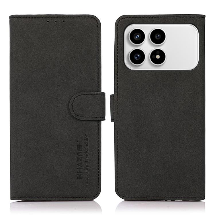 KHAZNEH Matte Texture Leather Phone Case