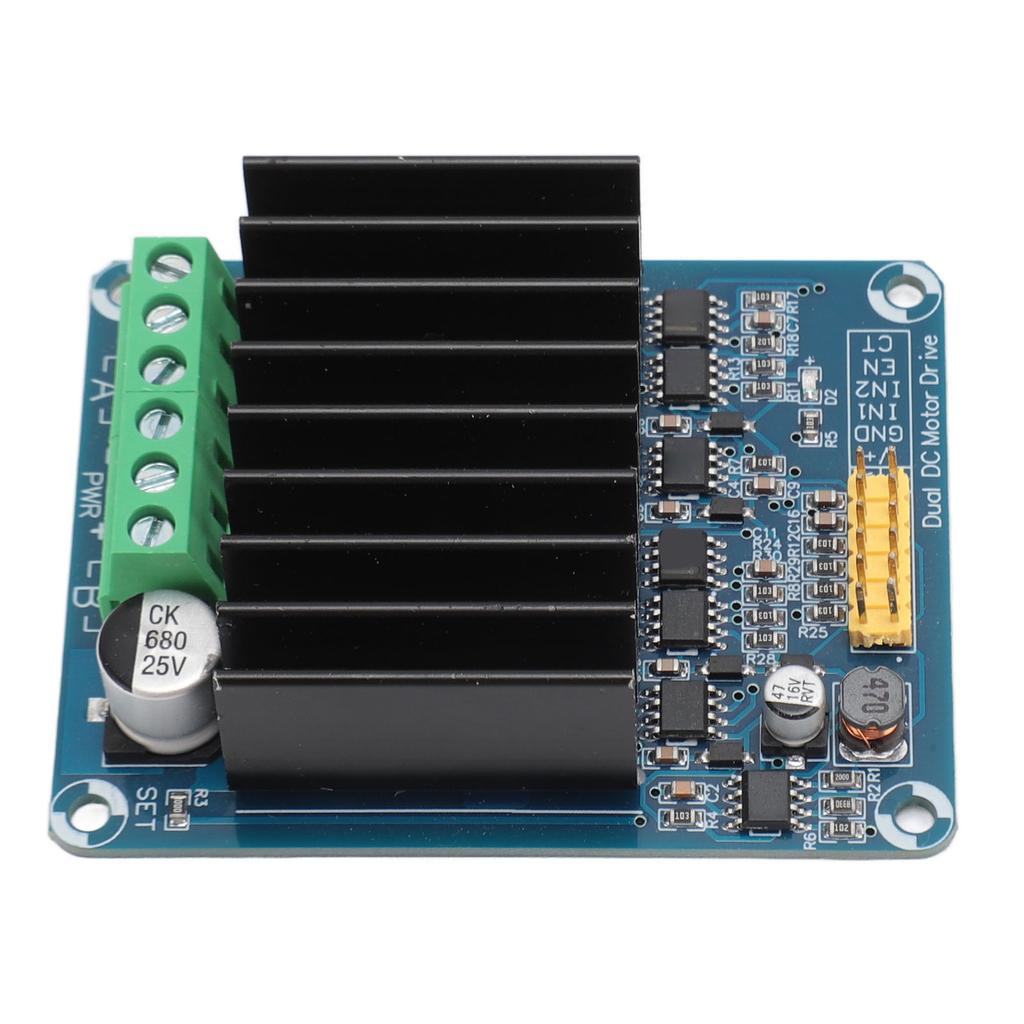 Motor Driver Module 0‑30A Dual Channel H Bridge Reversible PWM Speed Control DC Motor Drive Board