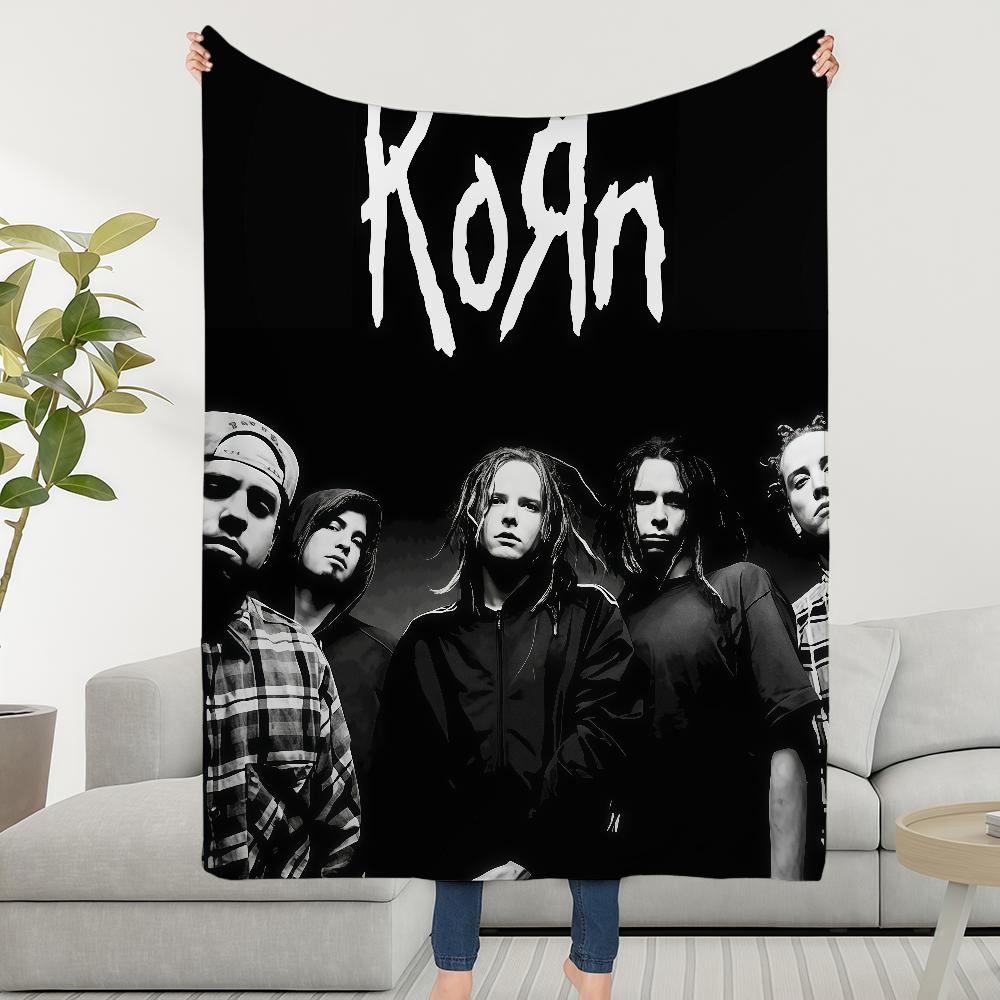 Группа Korn Плед Мягкий Теплый Пушистый Плед Супер Детские Игрушки Кровать Диван Машина Колыбель