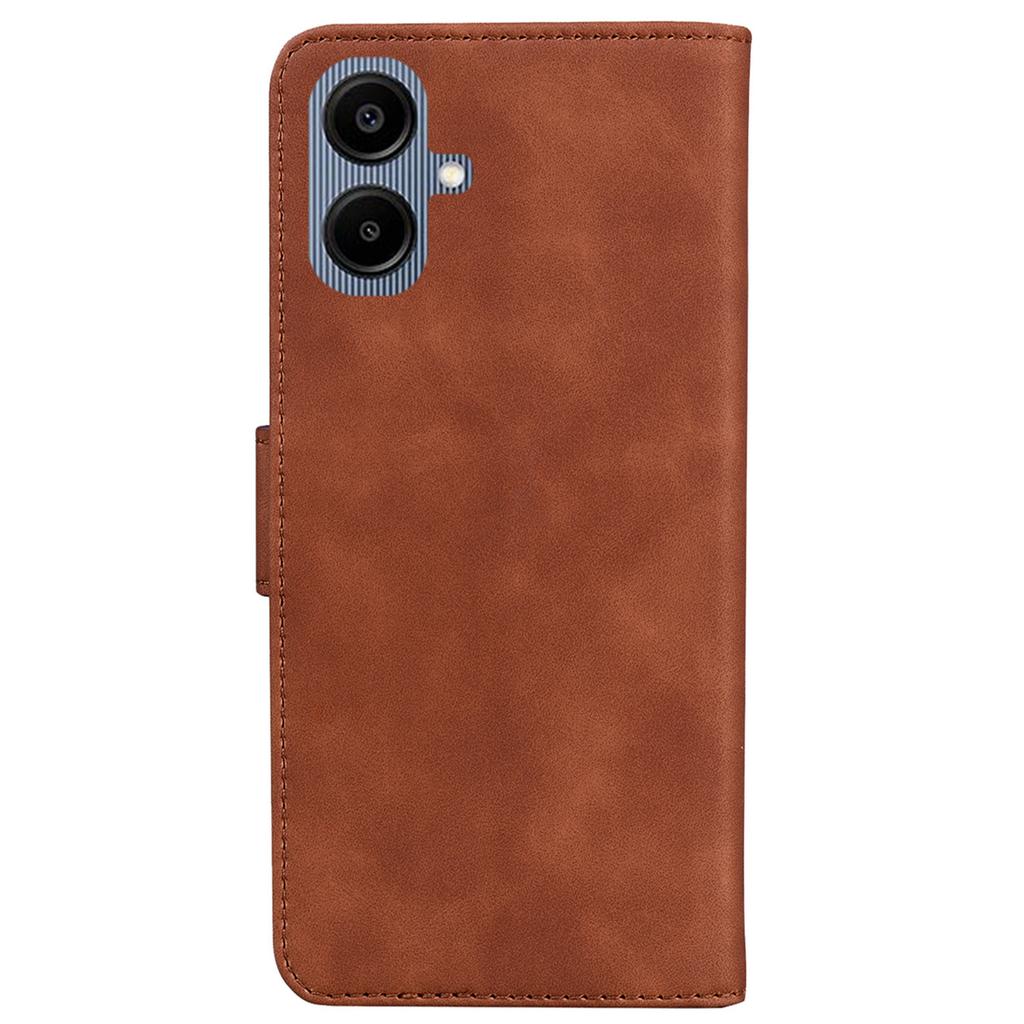 For Samsung Galaxy A07 5G Case Solid Color Leather Wallet Phone Cover