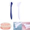 Щетка для чистки зубных протезов Специальная щетка для протезов вставных зубов Зубная щетка для ухода за полостью рта