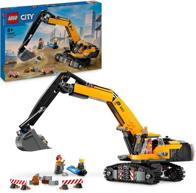 LEGO City 60420 Желтый экскаватор