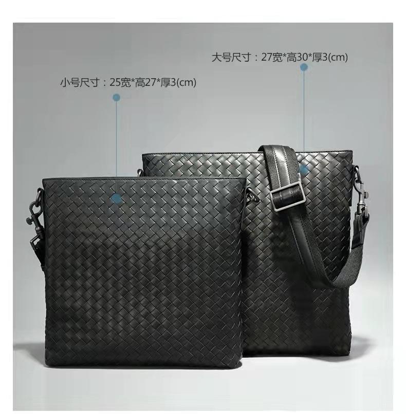 Кожаная плетеная вертикальная классическая сумка через плечо Повседневная уличная сумка через плечо
