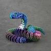 3D Printed Dragon Colorful Flexible Movable Dragon Figures 3D Printed Animals Creative Birthday Gifts for Home Table Decoration
