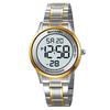 SKMEI 2425 Electric Wristwatch Fashion Casual Clock 3Bar Waterproof EL Light Stopwatch Week Date Calendar Countdown Timer