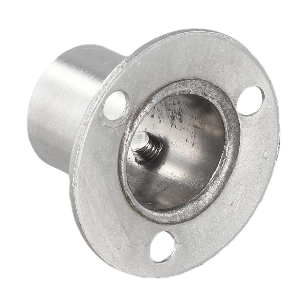 Thicken Stainless Steel Wall Flange Anchor Secure Attachment for Round Tubes