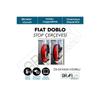 Наклейка на стопорную раму Fiat Doblo 2010 D3 D4