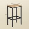 Bar Stools 2 pcs - Sonoma - LBC065B11
