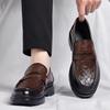 Летние мужские повседневные кожаные туфли, модные лоскутные туфли для вечеринок и свадеб, мокасины, мужские легкие удобные туфли на плоской подошве для вождения