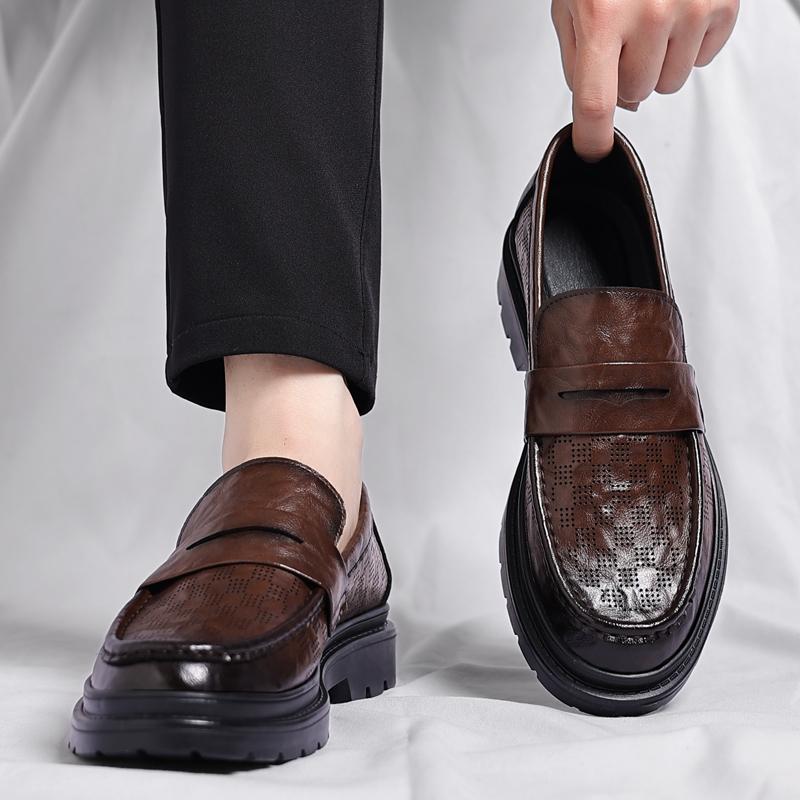 Летние мужские повседневные кожаные туфли, модные лоскутные туфли для вечеринок и свадеб, мокасины, мужские легкие удобные туфли на плоской подошве для вождения