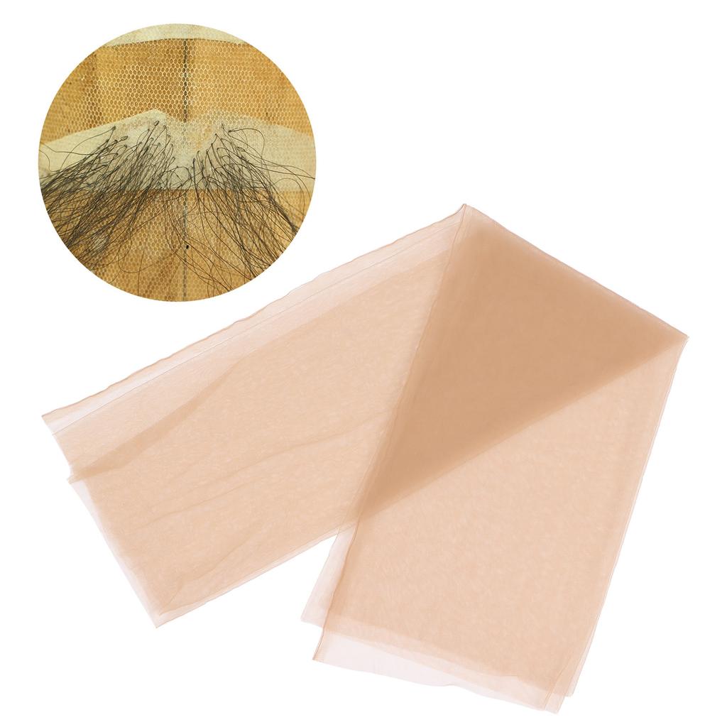 1x1 м натуральный эффект кружева сетчатый кружевной парик искусственная борода кружевная застежка аксессуары для изготовления аксессуаров