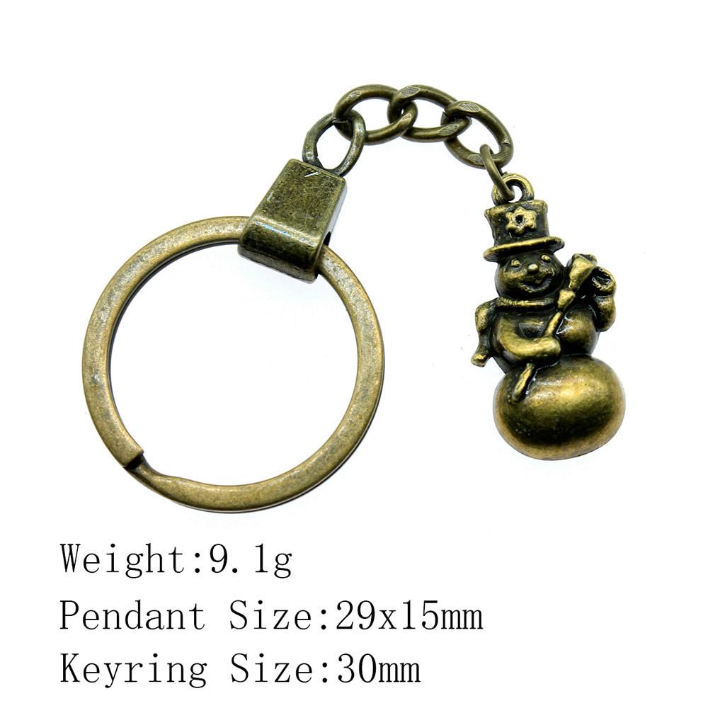 Подарки на день рождения Брелок для ключей от машины Брелки на Рождество Распродажа товаров Цепь Человек