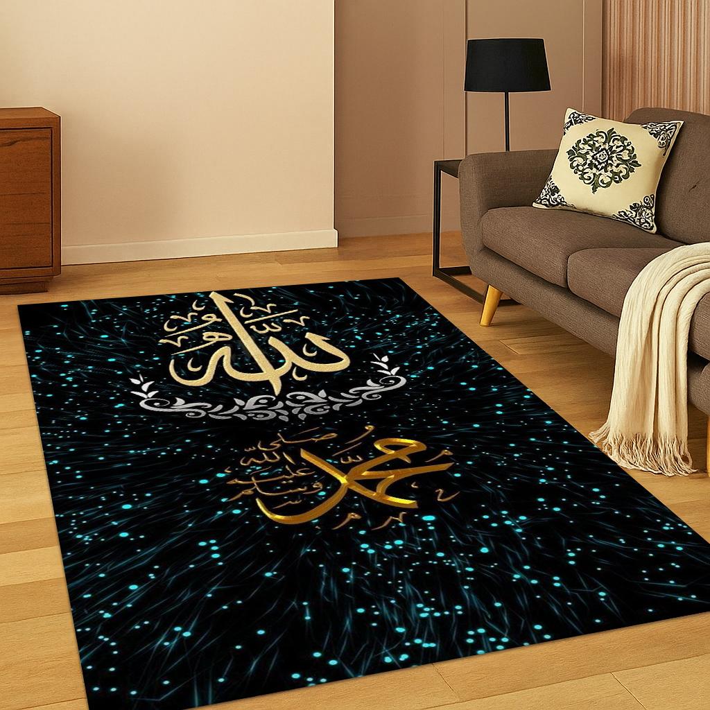 Мусульманский исламский молитвенный ковер, коврик для коленей, коврик для гостиной, дивана, дома, спальни, придверный коврик, кухонный декор, противоскользящий ковер для зонирования, подарок
