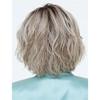 Women Synthetic Wigs Ladies Female Ombre Blonde Brown Grey Wig Natural Wavy Heat Resistant Fiber Short Wig Daily Use Party Cosplay