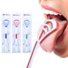 Новый скребок для языка, щетка для чистки полости рта, зубная щетка для чистки языка, свежее дыхание, удаляет покрытие