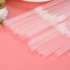 100Pcs 260mm/240mm/210mm Clear Long Flexible Drinking Straws Wedding Party
