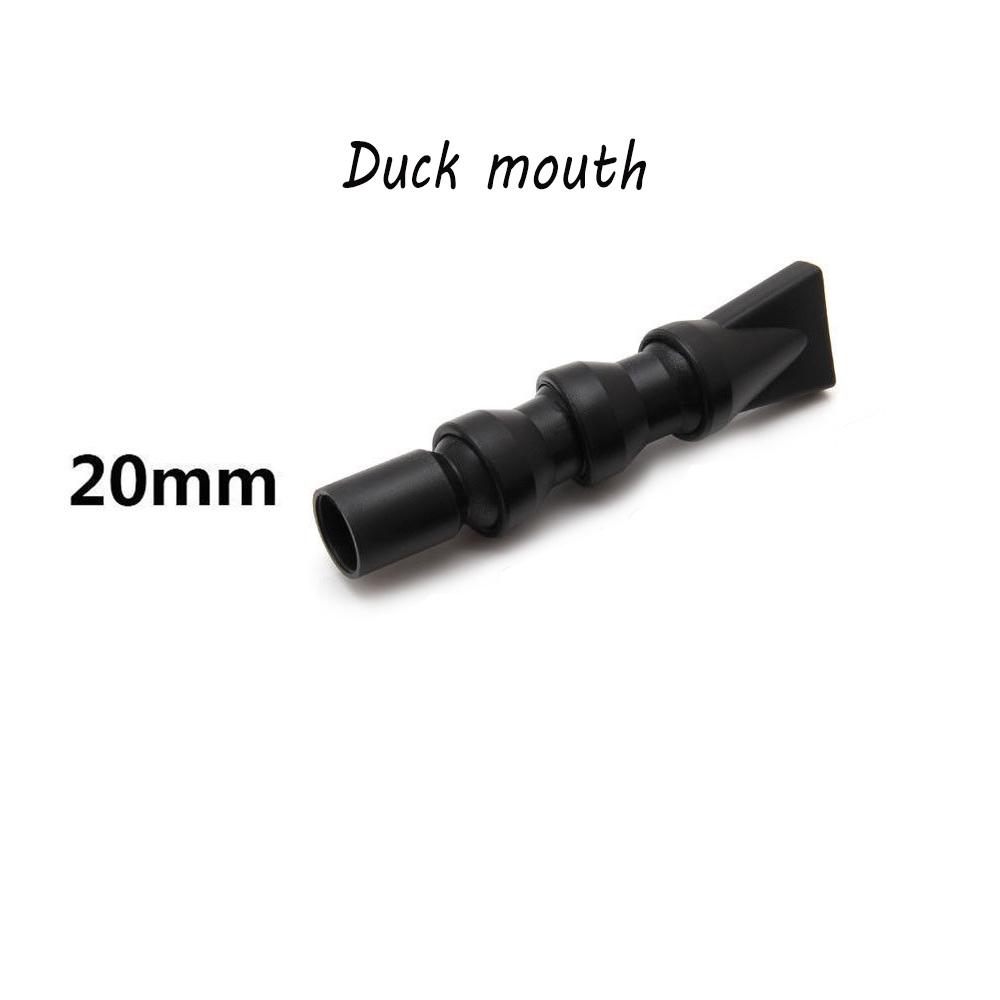 20/25mm New Plastic Flexible Duckbill Fish Tank Nozzle Return Pipe Aquarium Water Outlet