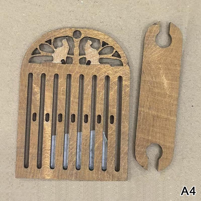 Деревянный Портативный Ткацкий Станок с Жестким Ремизом, Набор Ткацкого Станка с Поясным Ремнем для Начинающих для Изготовления Браслетов, Сумок, Ремней и Ремешков для Камеры