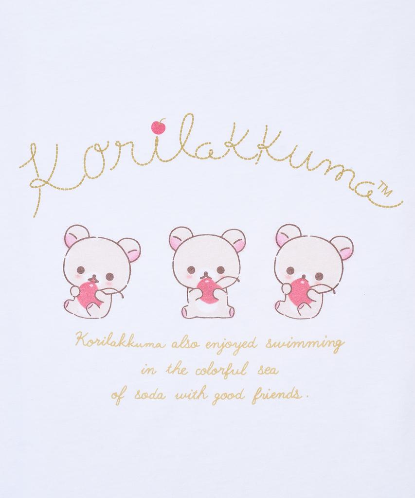 YOUHEE [Кориллаккума] Белые кружевные футболки с открытыми плечами