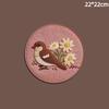 Имитация плетеной теплоизолирующая подставка под горячее, салфетка-подставка под тарелку, круглая, противоскользящая, защищающая от ожогов, домашняя подставка под обеденный стол, креативная подставка под чашку/чай