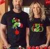 Chest And Nuts Couples Christmas Shirt Christmas Shirt for Couple Holiday Matching Tee Chestnuts Christmas T-Shirt