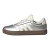 adidas VL COURT 3.0 RISK Серебристый Морозный Жемчуг Скользкие Устойчивые к истиранию Низкие Кеды для Скейтборда Серебристые JQ7315(Команда27-)