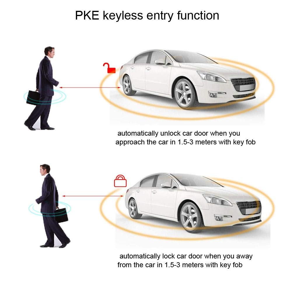 Стартер двигателя система автосигнализации универсальная система автосигнализации ключ зажигания двигателя бесключевой доступ кнопочный пульт дистанционного запуска