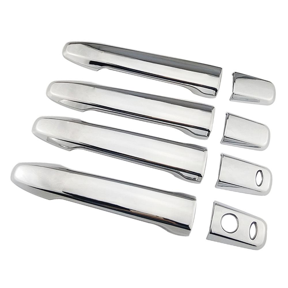 Хромированный стиль для Mitsubishi Outlander Lancer RVR ASX 2008 2016, хромированная внешняя дверная ручка, молдинг