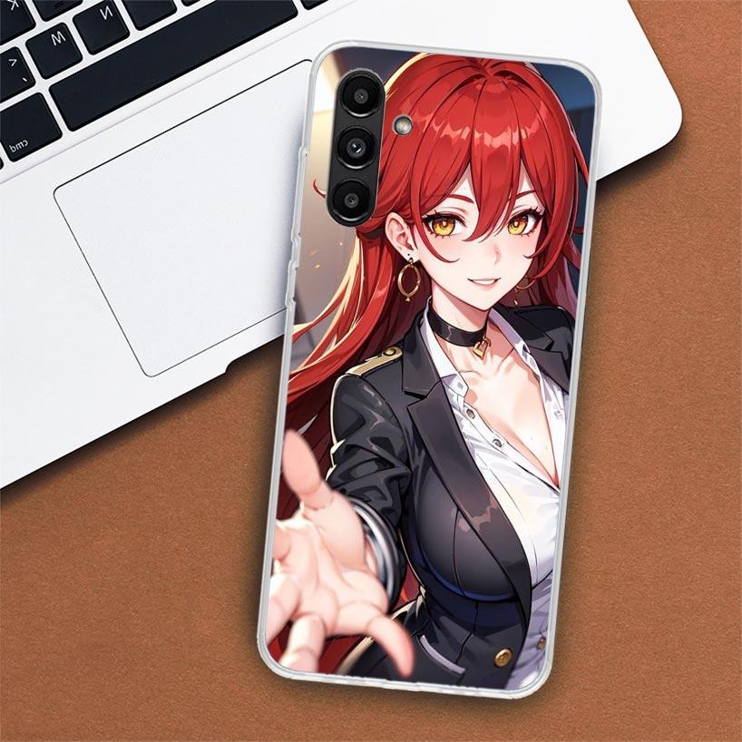 Чехол для телефона Honkai Star Rail Himeko для Samsung Galaxy A55 A54 A53 A52 A15 A14 A13 A12 A35 A34 A33 A32 A25 A24 A23 A22 A04S A03S