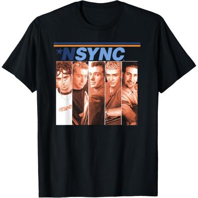 Официальная футболка с обложкой дебютного альбома NSYNC