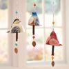 For Window Yard Hanging Decoration Wind Chimes Bird Wind Chime with Long Striking Bell Wind Bell