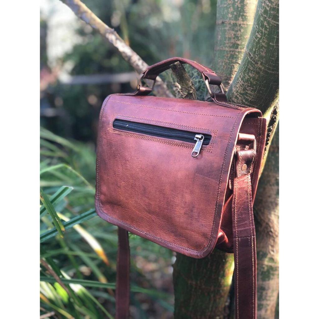 Маленькая кожаная сумка, детская сумка размером 7 x 9 дюймов с ручкой, кожаная сумка через плечо, маленькая кожаная сумка в традиционном стиле, симпатичная сумочка.