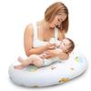 Oreiller Pour Dormeur Latéral - TOTSY BABY - 165 X 70 Cm - Confort Moelleux - Polyester - Blanc/Orange/Jaune